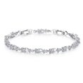 thumbnail image 1 of Zircon bracelet, exquisite fine bracelet with diamonds, 1 of 5