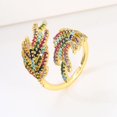 thumbnail image 1 of Copper Cartoon Spider Ring With Inlaid Zircon Stone Travel Souvenir Ring Index Finger Animal Jewelry Ring Ring, 1 of 4