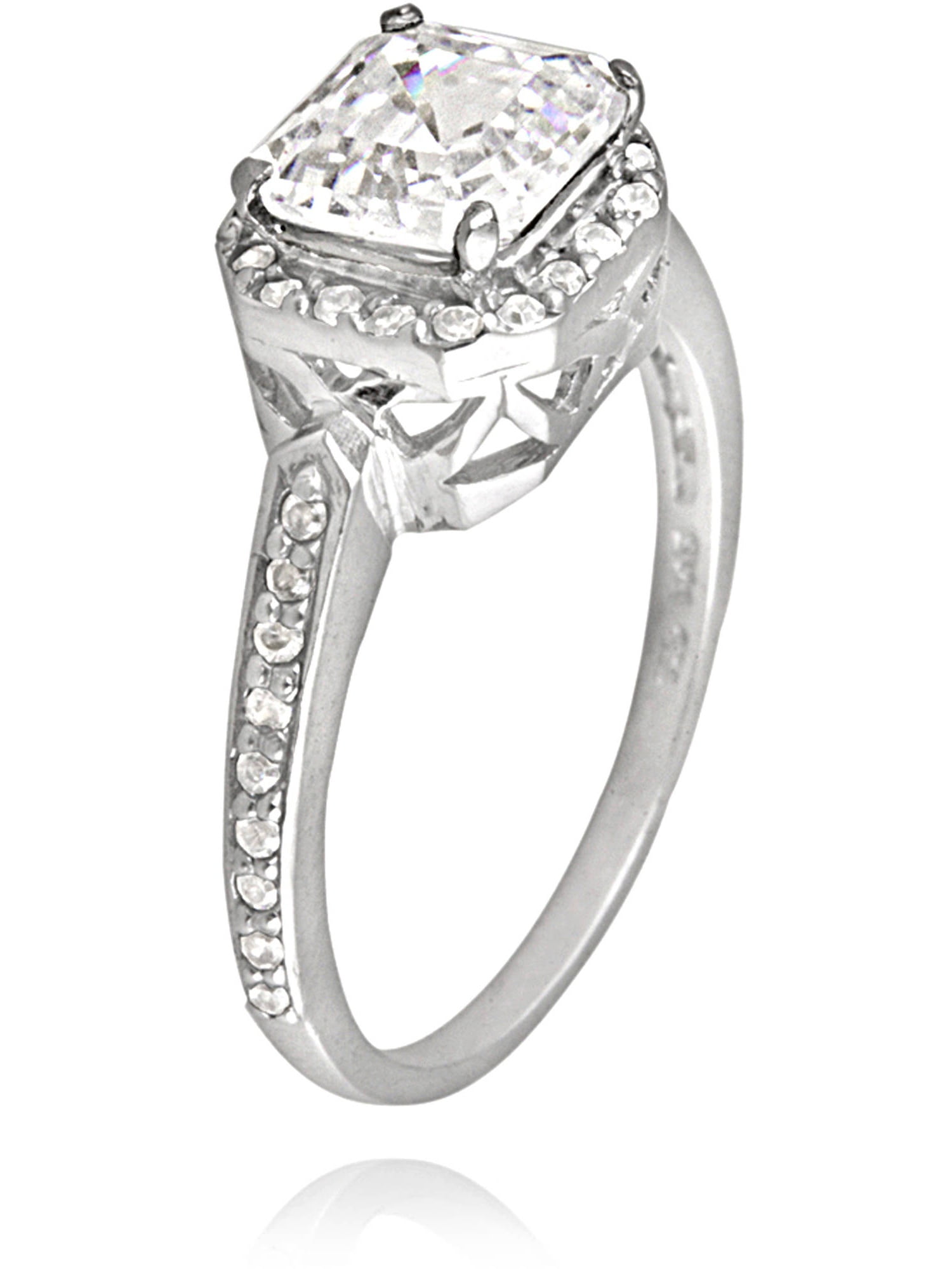 Zirconia Ice Sterling Silver Swarovski Z