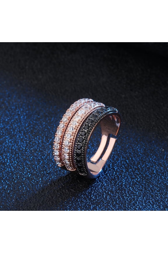 Zirconium Live Ring Creative Color Matching