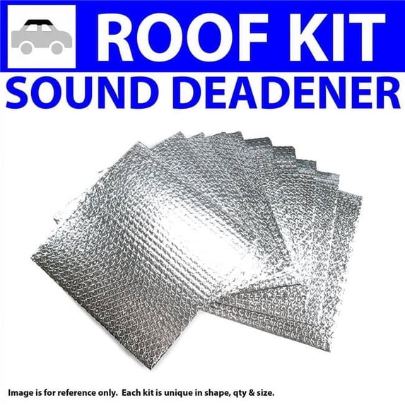 Zirgo High Performance Cooling Products 314252 Heat & Sound Deadener for 1965-1970 Chevy Full Size Headliner Roof Kit