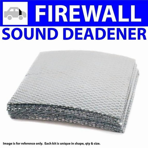 Zirgo High Performance Cooling Products 328641 Heat & Sound Deadener for IH Scout 1961-1980 Firewall Kit 12114CM2