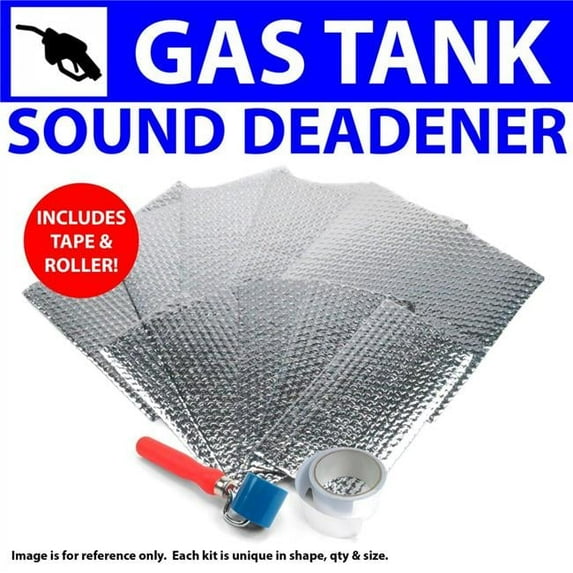 Zirgo High Performance Cooling Products 330449 Heat & Sound Deadener for 1961-1980 IH Scout Gas Tank Kit with Tape & Roller
