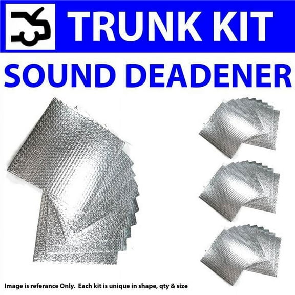 Zirgo High Performance Cooling Products 314109 4773cm2 Heat & Sound Deadener for 1992-2005 Blazer Envoy Trunk Compartment Kit