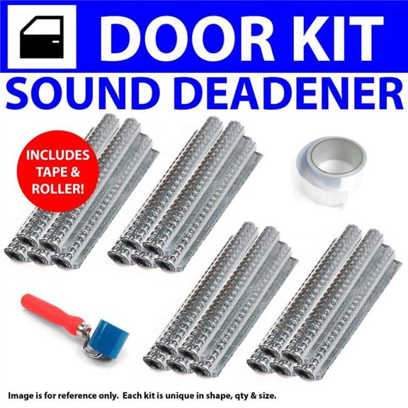 Zirgo High Performance Cooling Products  Heat & Sound Deadener for Cadillac CTS 2003-2007 4 Door Kit Plus Tape, Roller 21078CM2