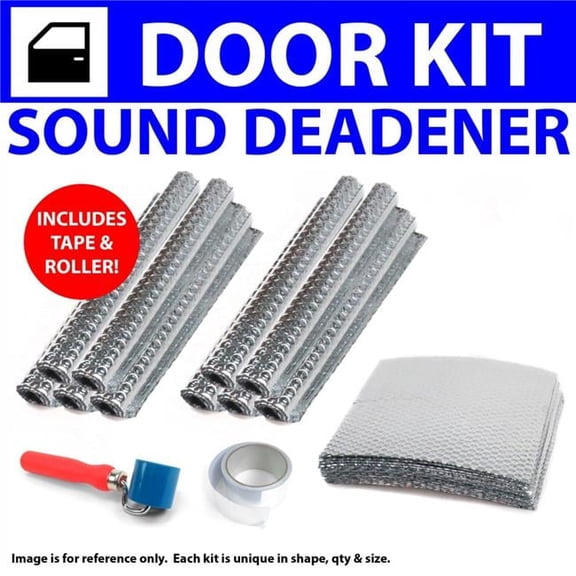 Zirgo High Performance Cooling Products  Heat & Sound Deadener for Chevy Chevelle 1964-1967 4 Door Kit Plus Tape, Roller 19800CM2
