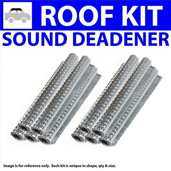 Zirgo High Performance Cooling Products  Heat & Sound Deadener for Ford Van 1968-1974 Roof Kit 23928CM2