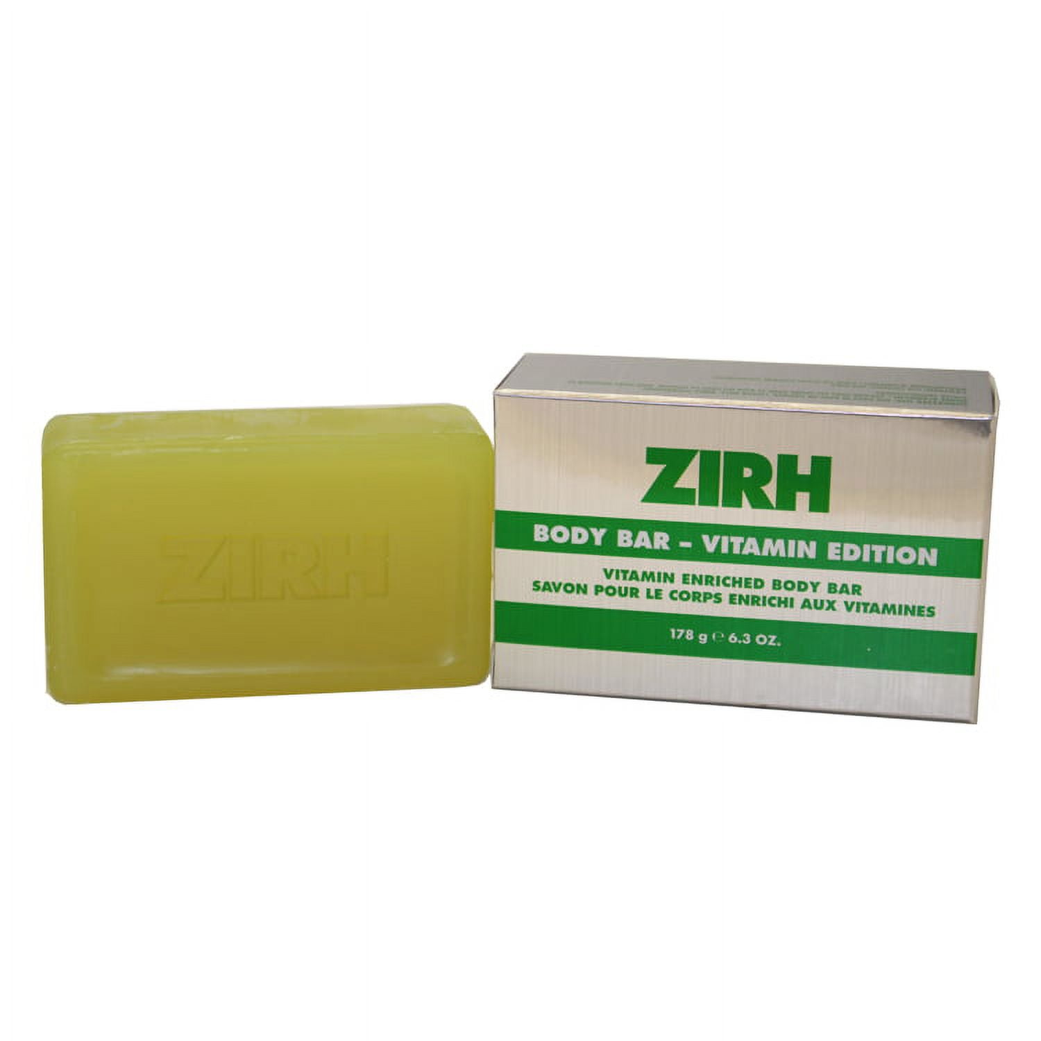 Zirh Vitamin Enriched Body Bar, 6.3 Oz