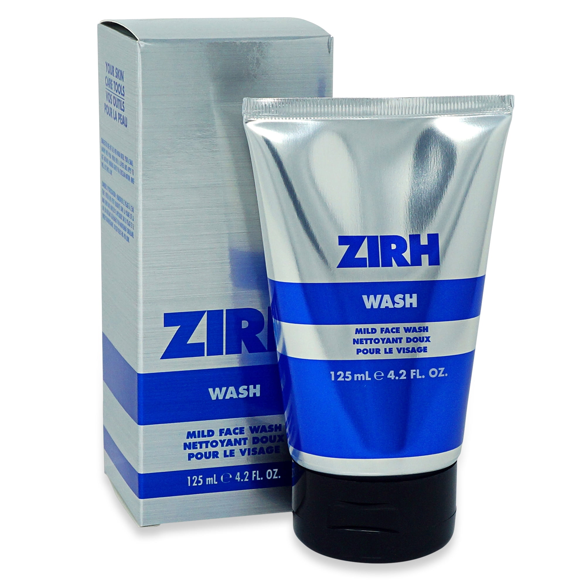 Zirh Wash Mild Face Wash, 4.2 oz.