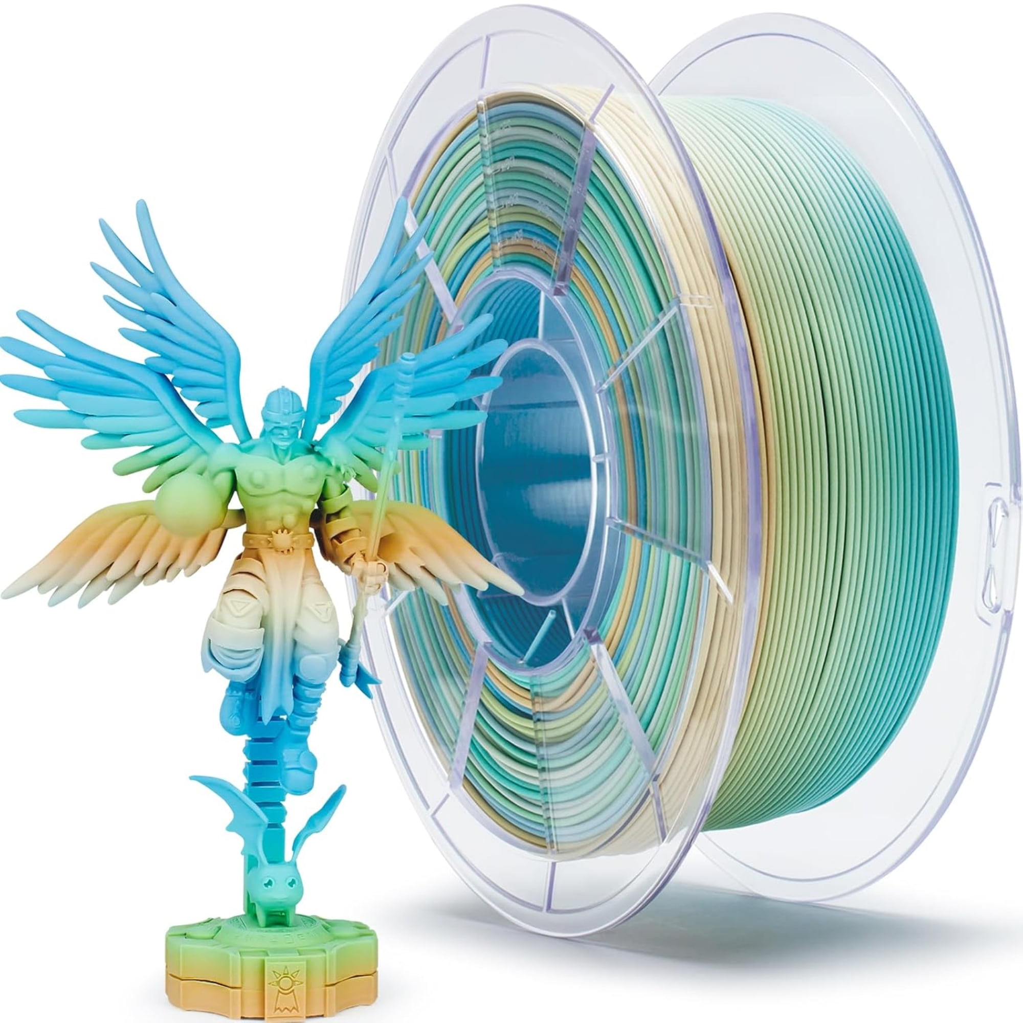 Ziro 3D Gradient Matte PLA 1.75mm 1kg, Beach