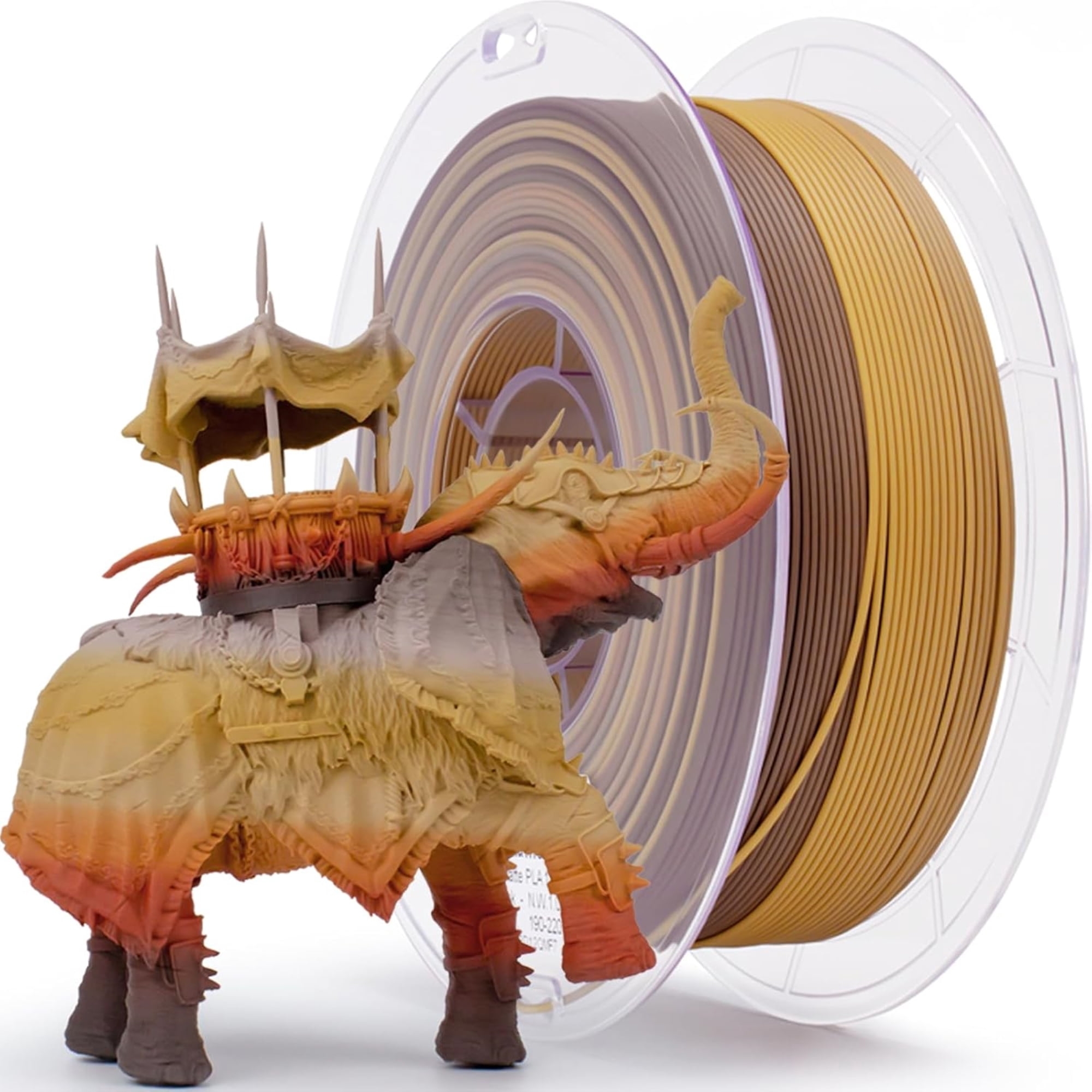 Ziro 3D Gradient Matte PLA 1.75mm 1kg, Castle brick