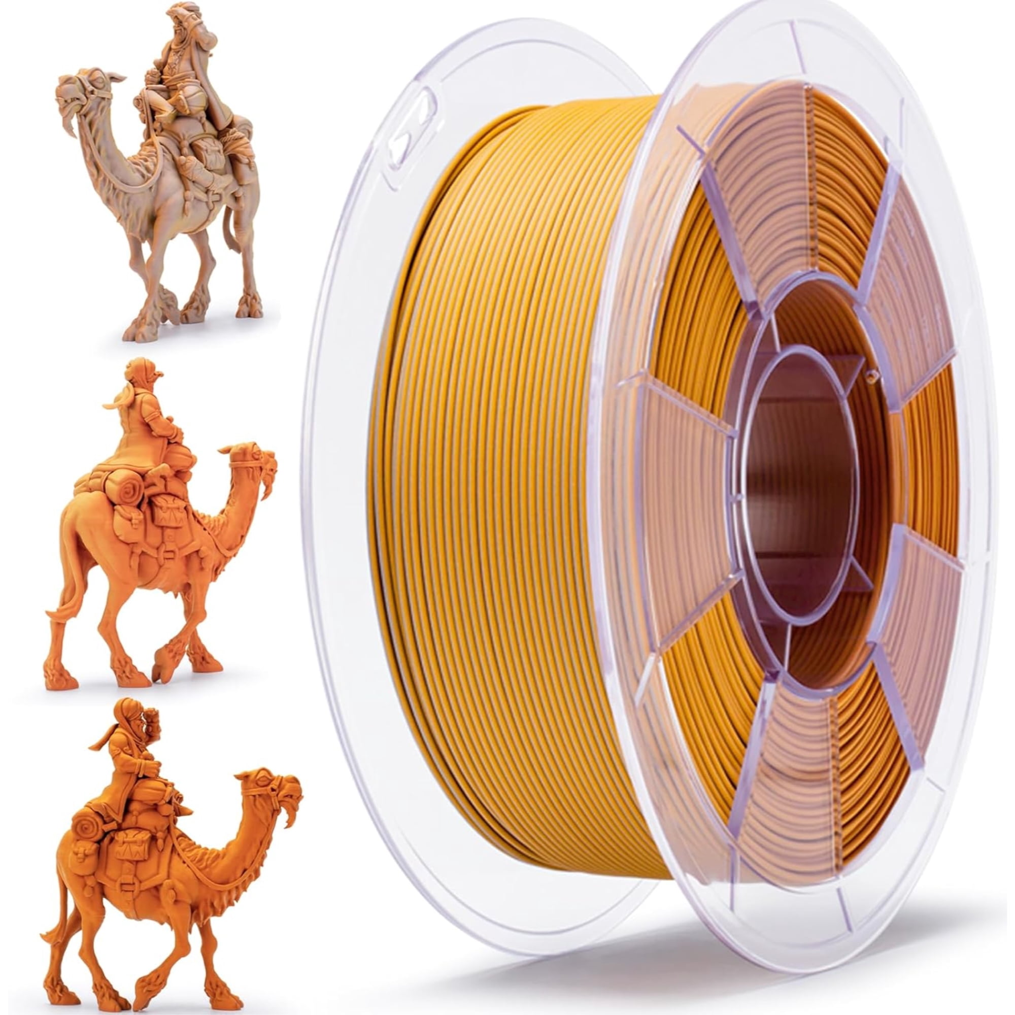 Ziro 3D Tri-Color Matte PLA 1.75mm 1kg, Desert