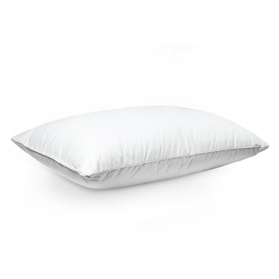 Zisa Dreams Premium Down and Feather Pillow | 100% Dual-Layered Cotton with 550 Fill Power Down, Standard