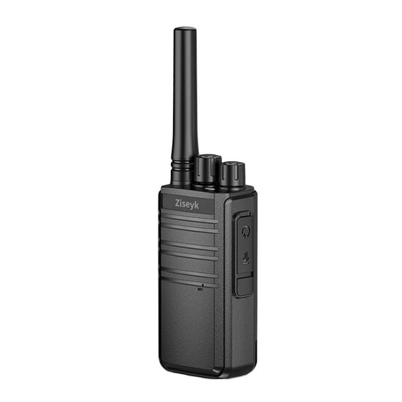 Ziseyk Intercoms, Long-Range Two-Way-Radios Rechargable, Black