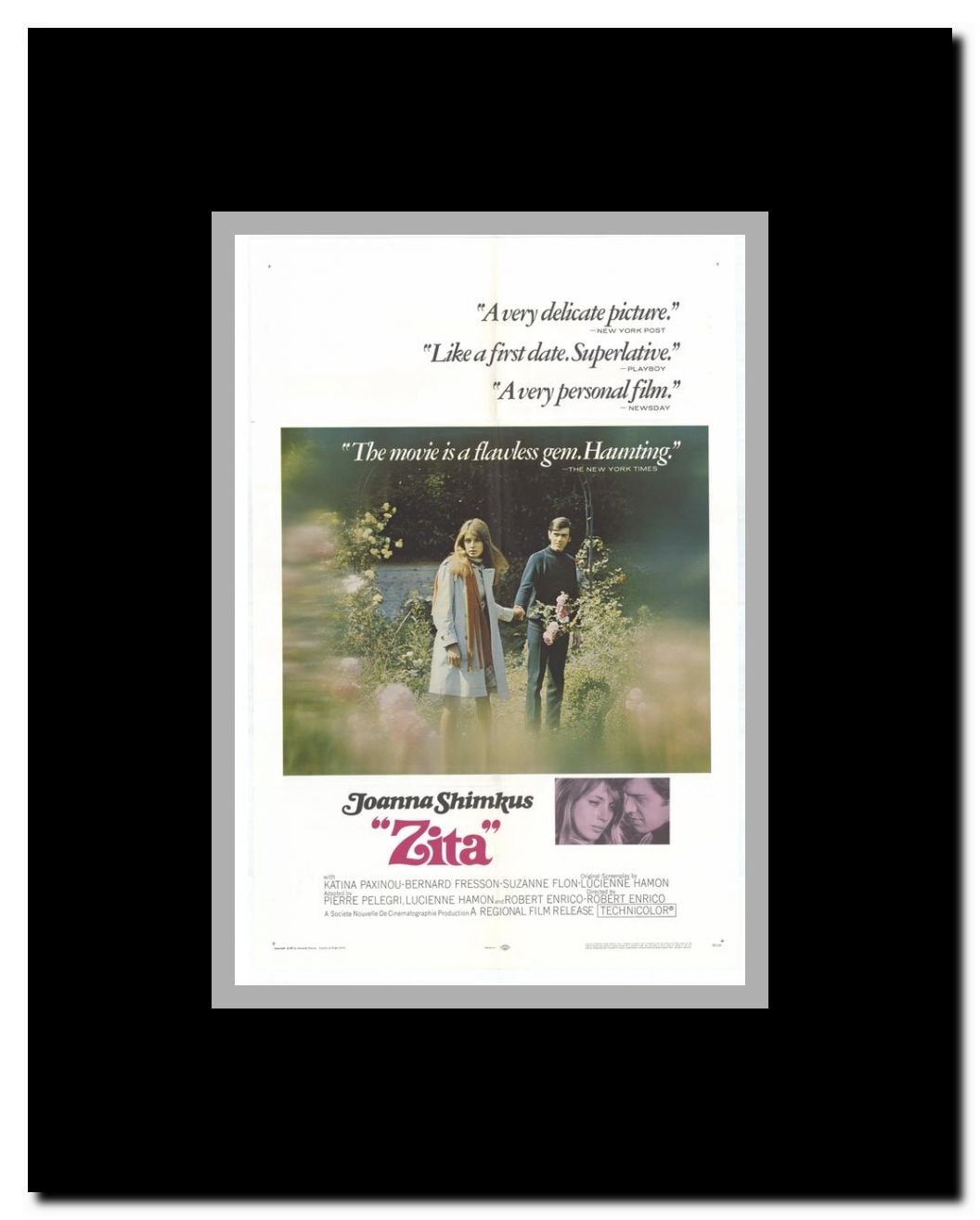 Zita Framed Movie Poster
