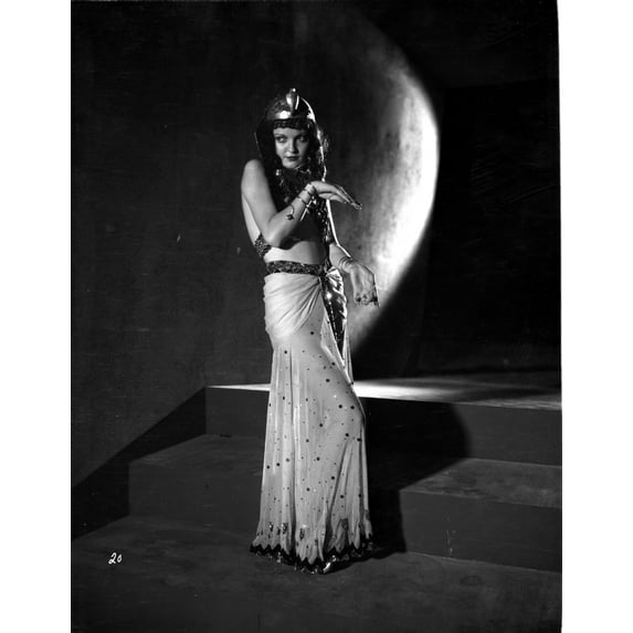 Zita Johann Performing in Sexy White Dress Photo Print (8 x 10)