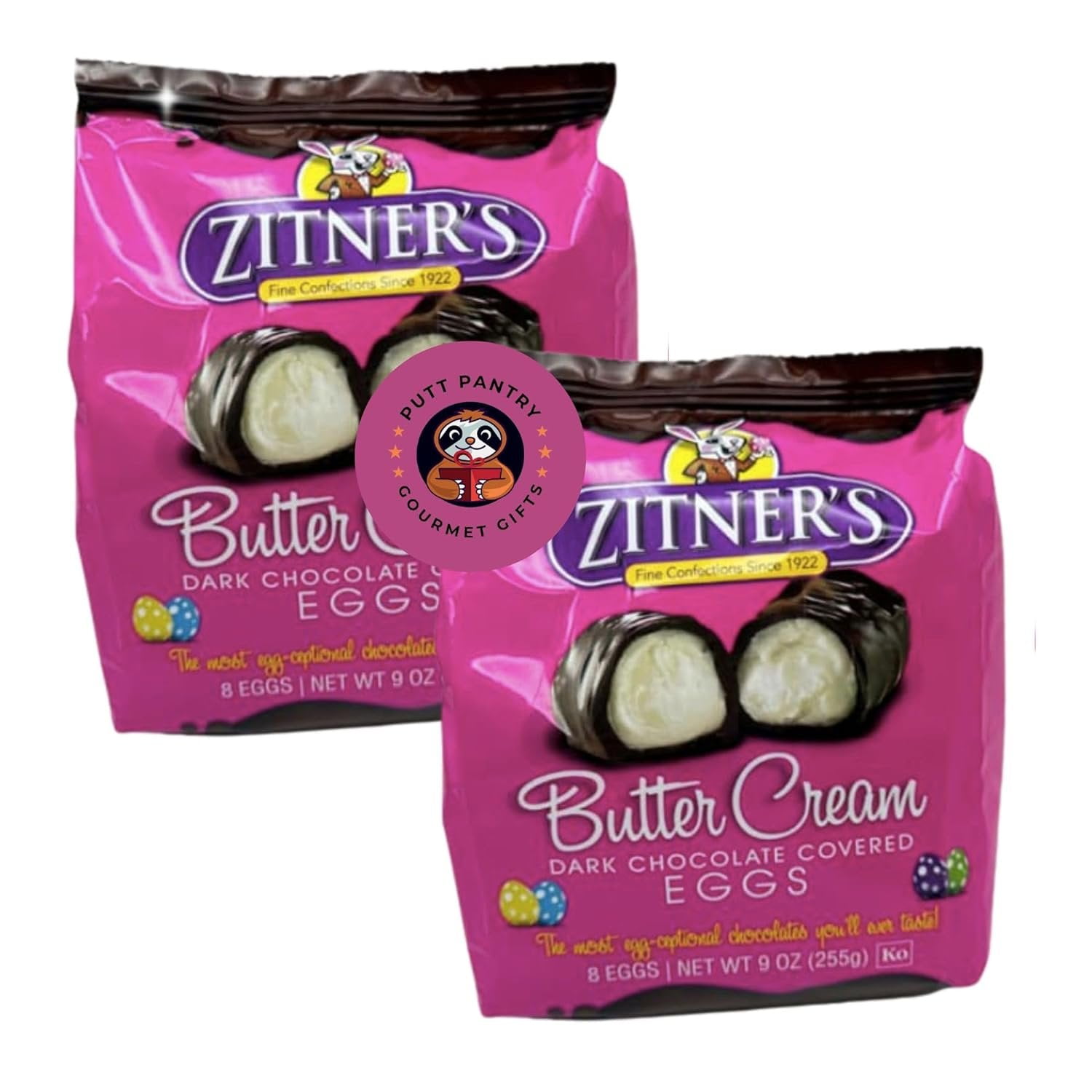 Zitner's Easter Bundle 2 Bags of Zitner's Butter Cream Eggs, 16