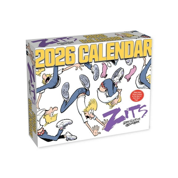 Zits 2026 Day-To-Day Calendar, (Paperback)