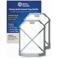 thumbnail image 1 of Zitto Home Flying Insect Trap Refills, 2-Pack Odor-Free Fly Trap Cartridges, 1 of 8
