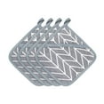 thumbnail image 1 of Ziuscore 4pcs Potholders Pad Oven Set Mitts Heating Resistant Take Pot Kitchen Accessory Potholder Insulation Cloth Washable, 1 of 6