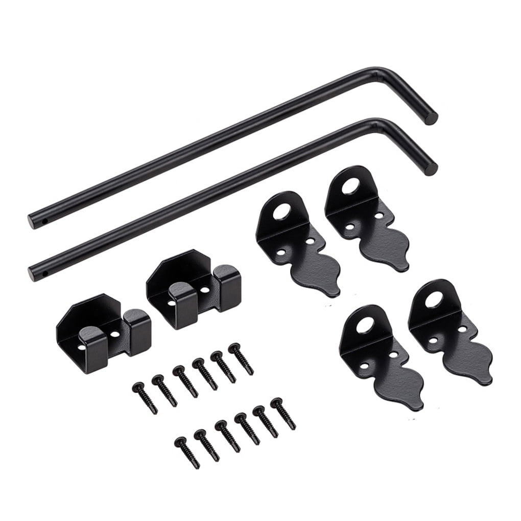 Ziuscore Metal 12 inch/18 inch Heavy Duty Cane Bolts Gate Drop Rod Gate