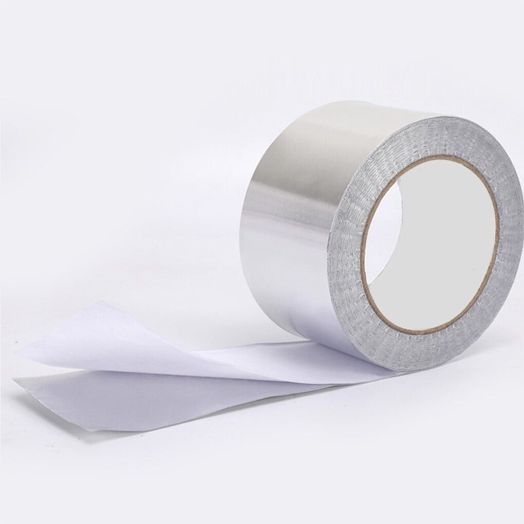 Ziuscore Self Adhesive Tapes 50m Fireproof Anti-friction Aluminum Foil