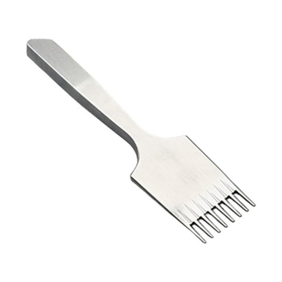 Ziuscore Tool Craft Stitching DIY Hole French Style Leather Pricking Punching Oblique Cutter Chopping Perforation Spacing 8