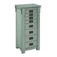 thumbnail image 1 of Ziva Jewelry Armoire, Teal, 1 of 6