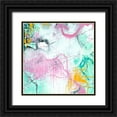 thumbnail image 1 of Zivoin, Romeo 20x20 Black Ornate Wood Framed with Double Matting Museum Art Print Titled - Chrystarium, 1 of 4