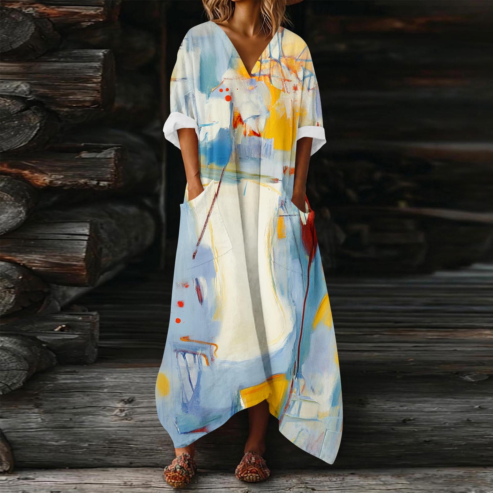 cute kaftan dress Floral Kaftan Dress- Pink Floral Caftan, Kaftan Dress in Hibiscus Print, Resort Dress, Beach Outfits