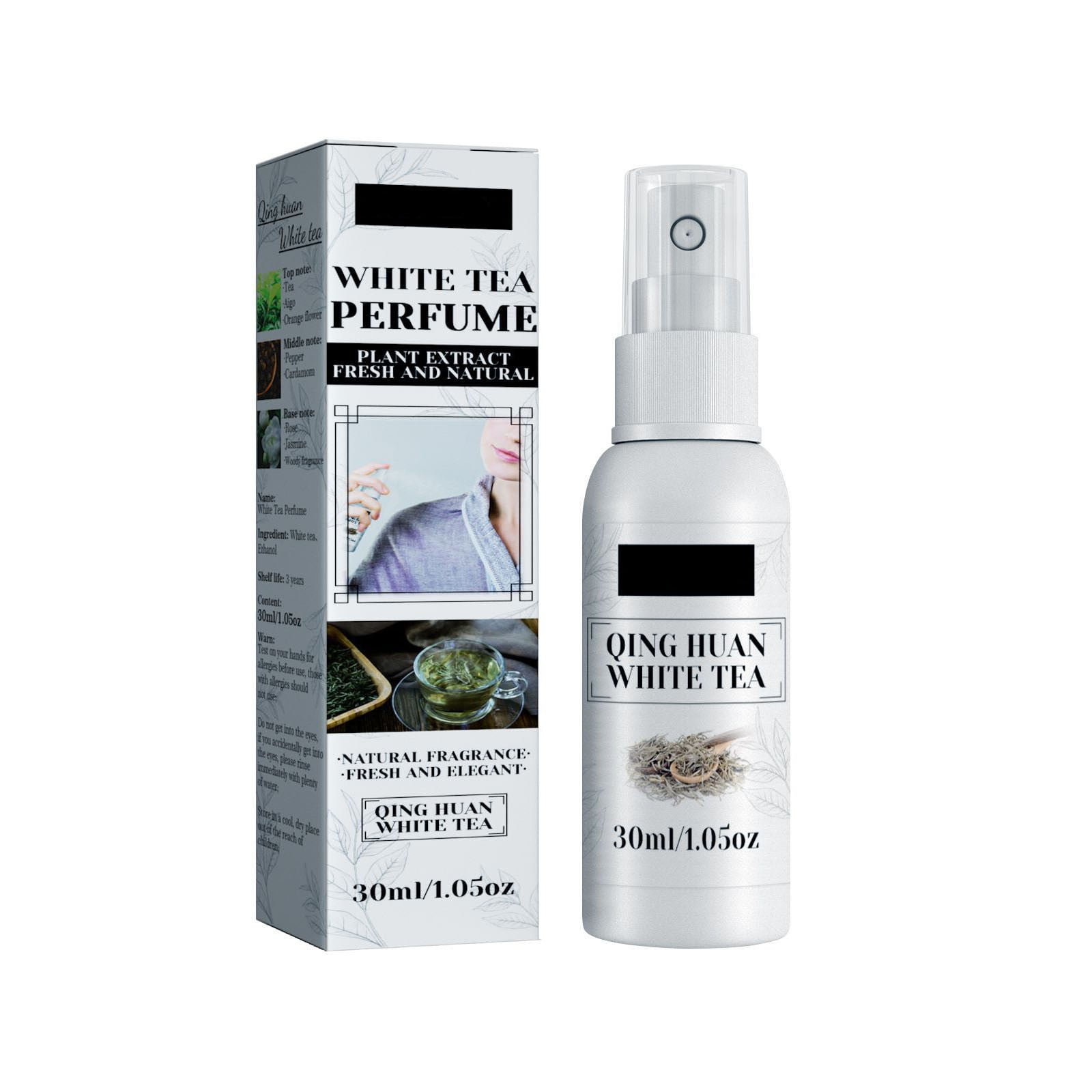 Ziwoki White Tea Perfume, Light Body Odor, Fresh And Niches Perfume