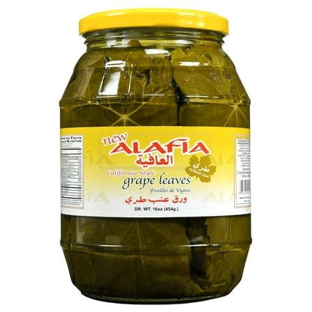 Ziyad Al Afia Grape Leaves 16 Oz Jar
