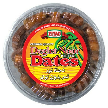 Ziyad Brand Deglet Noor Dates 24 oz