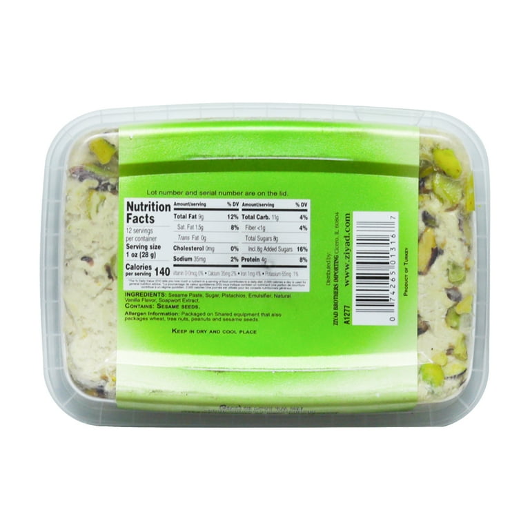 Ziyad, Halve with Pistachio, 12.34 Ounce, Pack of 6 - Walmart.com