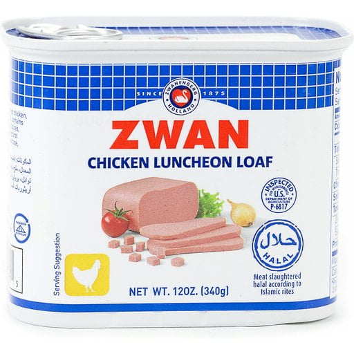 Ziyad Zwan Chicken Luncheon Meat /halal 12 Oz