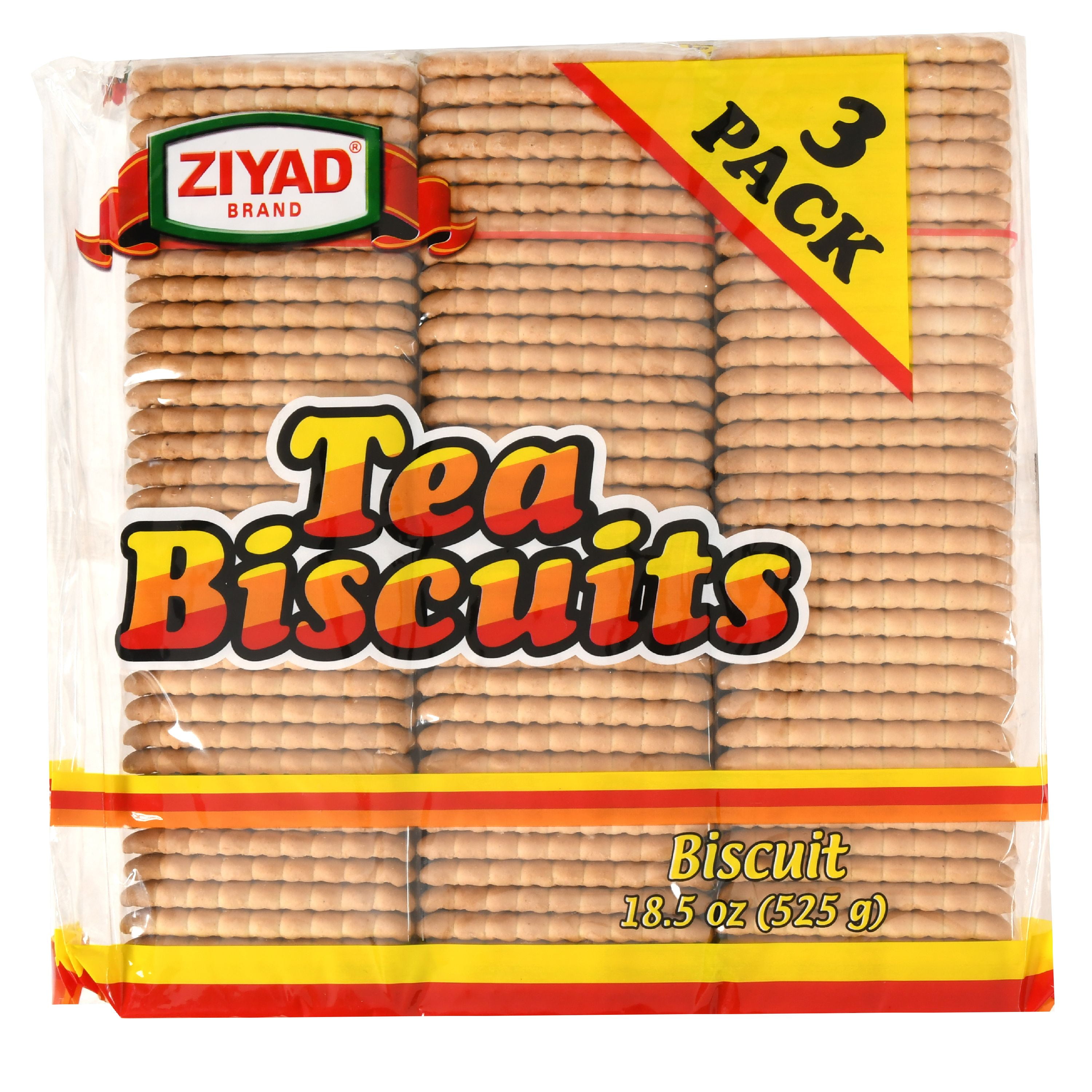 Ziyad Tea Biscuits "3 Pack" 525 Gm Pack