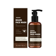 Ziynglg Gentle Men's Beard Shaving Cream Foam Cleanser Non Irritating,Softening,Oil Control,Moisturizing Beard Wash for a Fresh and Comfortable Shave