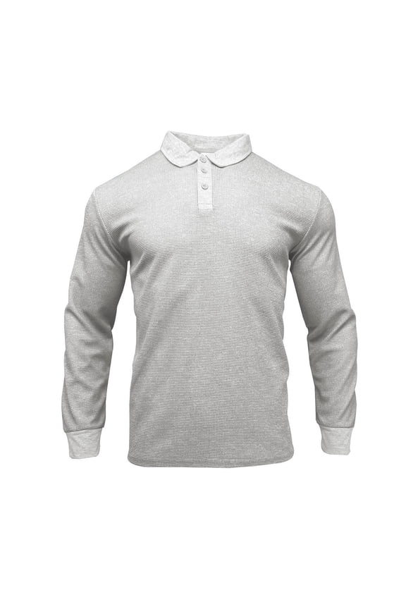 Long Sleeve Shirts for Men Solid Color Lapel Button Office Work Business T-shirt Top