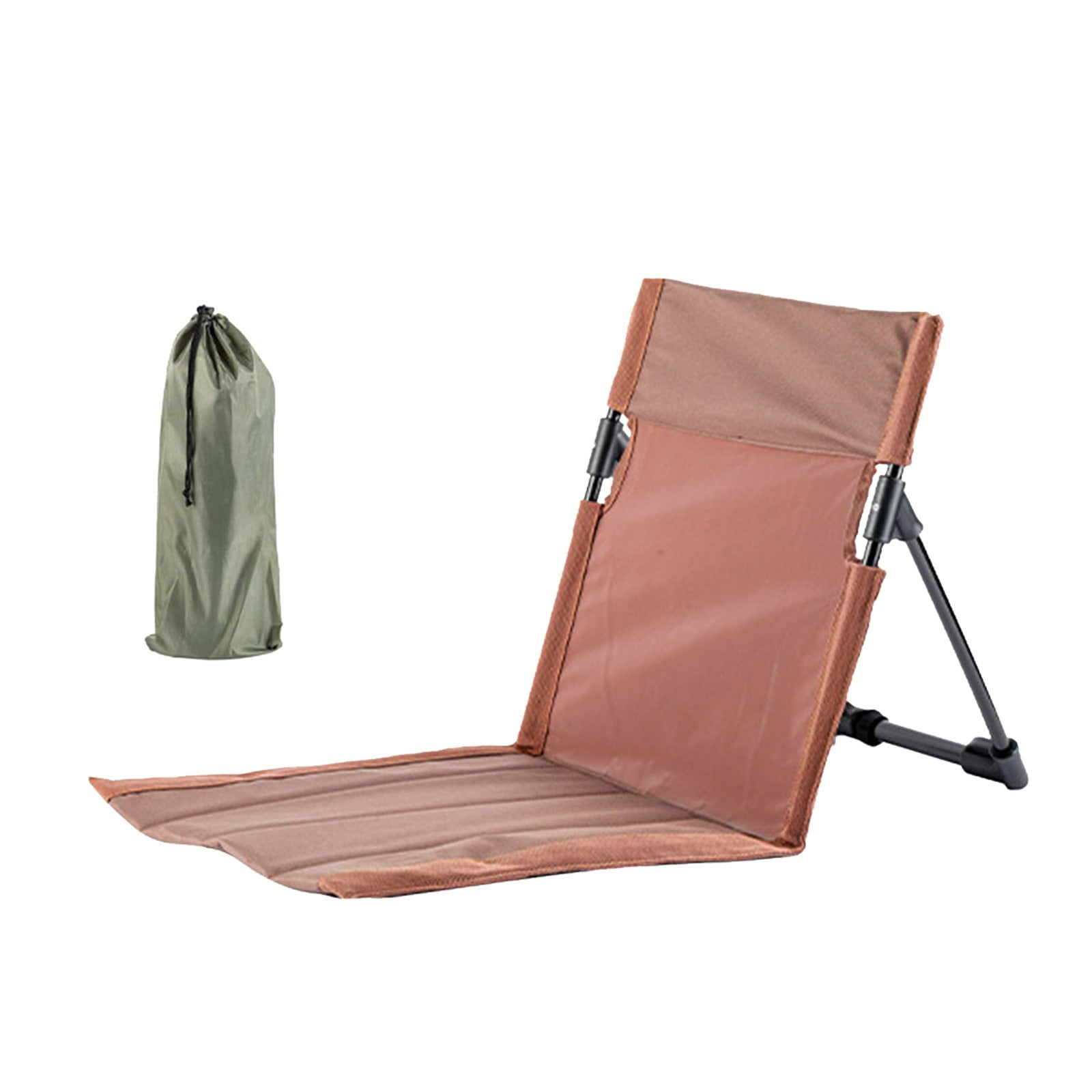 Ziynglg Ultralight Portable Folding Chair with Backrest and Tilt