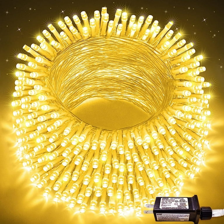 Zizin Mini Twinkle Decorative LED Star String Lights, 66ft 200