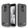thumbnail image 1 of lg stylo 3 case, zizo sleek hybrid heavy duty cover - ultra thin and lightweight w/ anti-scratch and shock proof protection - lg stylo 3 plus, 1 of 7