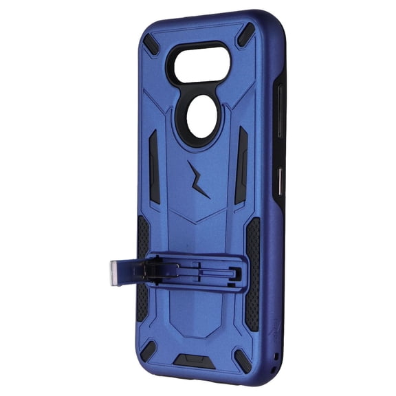 Zizo TRANSFORM Series for LG Fortune 3 Case - Rugged Dual-layer Protection with Kickstand - Blue