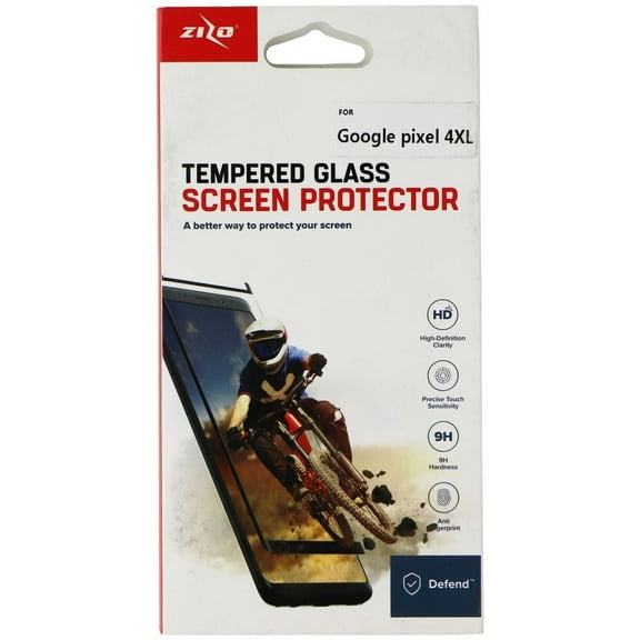 Zizo Tempered Glass Screen Protector for Google Pixel 4 XL - Clear