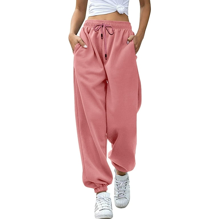 Zizocwa Womens Colsie Cargo Joggers Loose Fit Peg Pants With Tie Women'S  Bottom Sweatpants Joggers Pants Workout High Waisted Yoga Pants With  Pockets