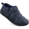 thumbnail image 1 of Zizor Men's Comfy Caterpillar Slippers Indoor Outdoor House Shoes, Warm Soft Knit Upper Fuzzy Fleece Lined Memory Foam Sole with Hard Bottom, 1 of 5