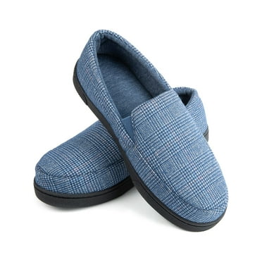 Zizor Men's Moccasin Slipper Cozy House Shoes
