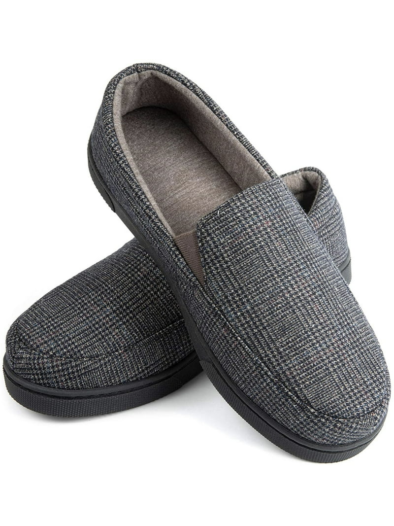 Zizor Men's Moccasin Slipper Cozy Lightweight House Shoes