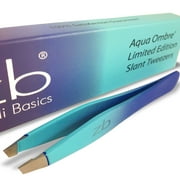 Zizzili Basics Limited Edition Aqua Ombr  Slant Tweezer
