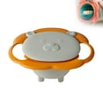 thumbnail image 1 of Zjchao Children Rotation Spill Re Sistant Bowl Feeding 360 De Grees Tableware Baby Toddlers Spill Ma Gic Bowl Tableware Easy To Use, 1 of 7
