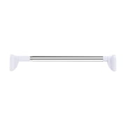 Zjdatm  Adjustable Closet Rod for Hanging Clothes 15-22 inch Stainless Steel No Drilling Telescopic Tension Rods for Bedroom Bathroom Wardrobes Laundry Room